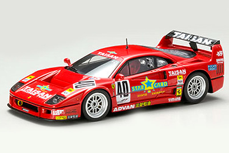 43952 - エブロ 1/43 タイサン フェラーリ F40 JGTC 1995 No.40 43952