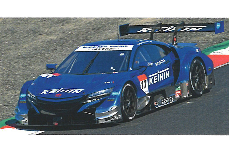 予約] エブロ 1/43 KEIHIN NSX-GT スーパーGT 2019 No.17 45721