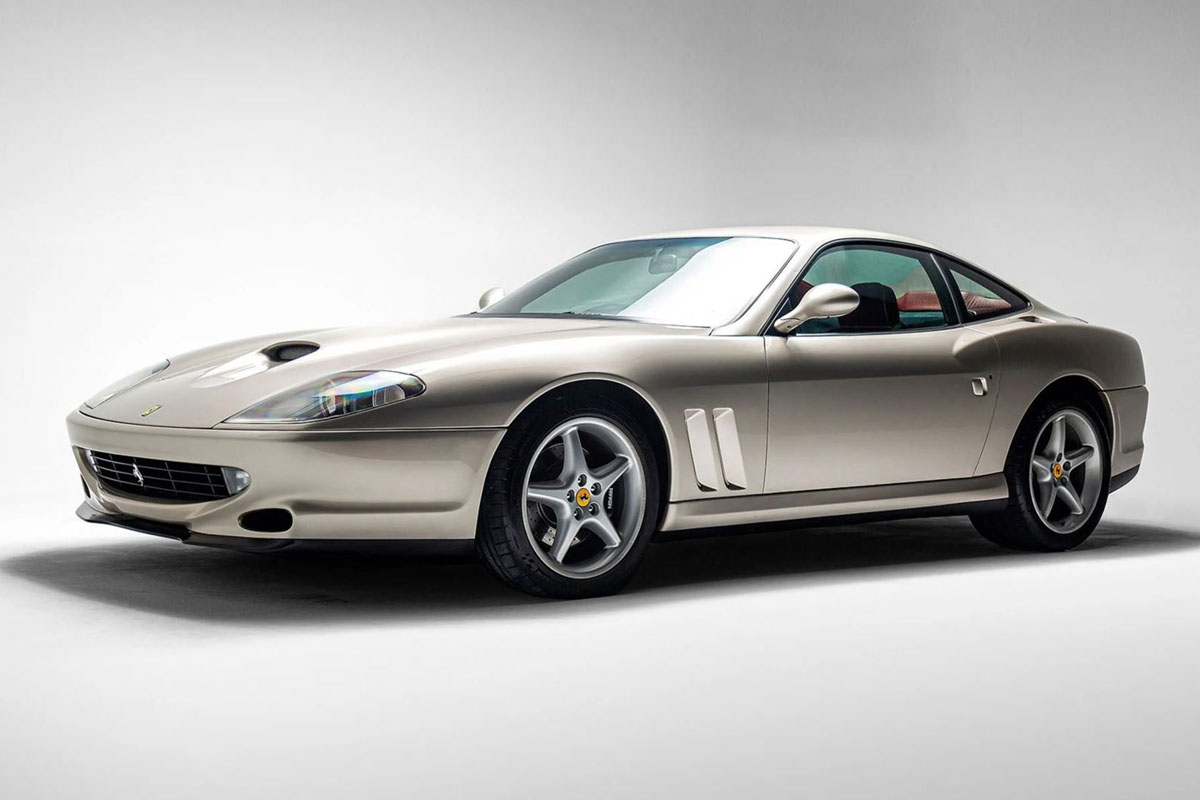 予約商品 ** BBR1873BV 1/18 Ferrari 550 Maranello 1996 Grigio