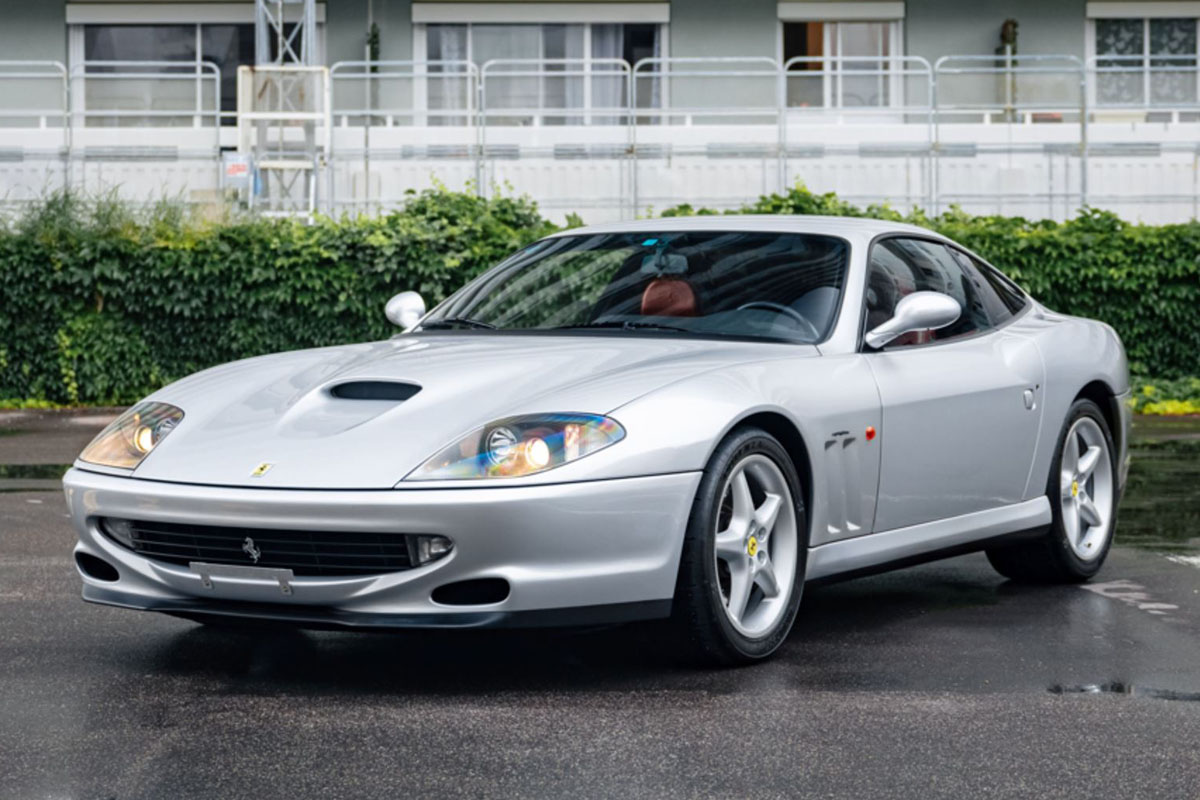 予約商品 ** BBR1873EV 1/18 Ferrari 550 Maranello 1996 Argento