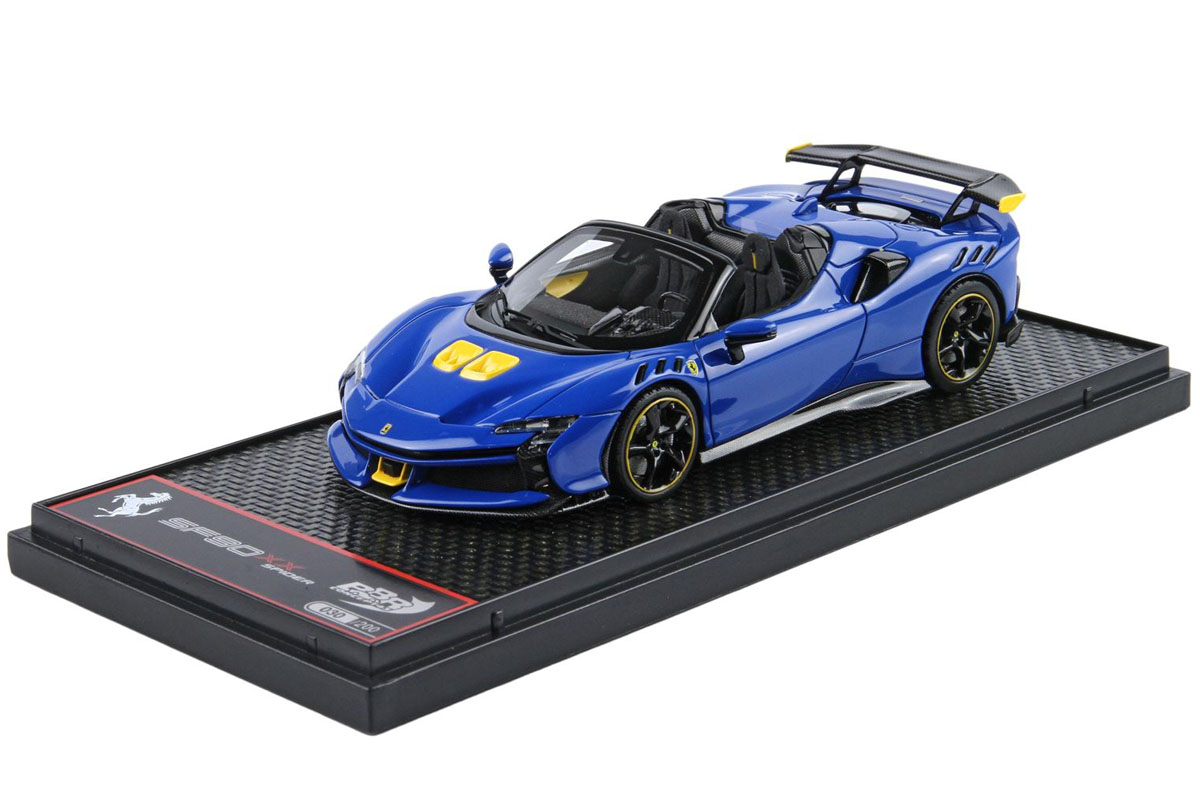 BBRC286A Ferrari SF90XX Spider Azzurro Dino Limited 200pcs