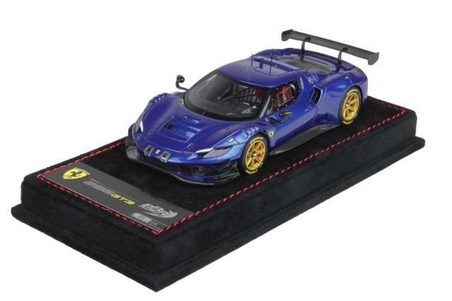 BBRC279D Ferrari 296GT3 2022 Blu Tour de France Limited 24pcs