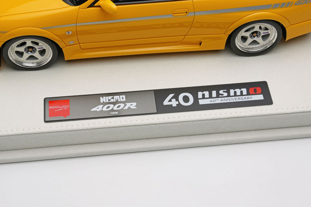 アイドロン EML102A 1/18 ニスモ 400R 1996 イエロー