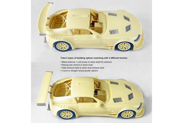 Kitbox x PZY Model 1/24キット KB08-07 BMW Z4 M Coupe GT3 / GTR ver