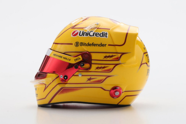 ルックスマート LSHEL08 1/5 ヘルメット ルイス ハミルトン フィオラノ