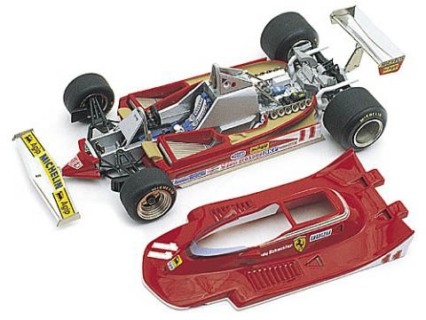 TAMEO kit WCT79 Ferrari 312T4 J.Schecter W.Champion 1979 ミニカー