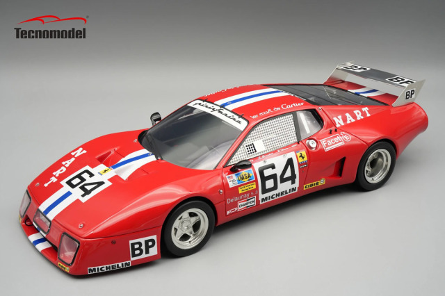 予約商品 ** Tecno Model TM18-409E 1/18 Ferrari 512BB/LM Le Mans