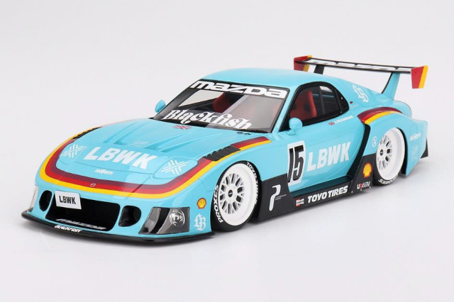 TOP SPEED TS0543 1/18 Mazda RX-7 LB-Super Silhouette Liberty Walk
