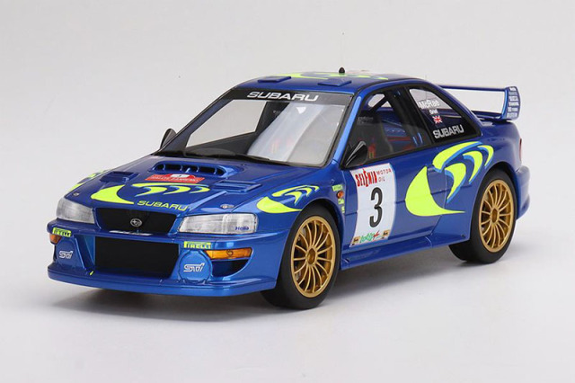 お取り寄せ商品】 TOP SPEED TS0462 1/18 Subaru Impreza WRC97 Rally