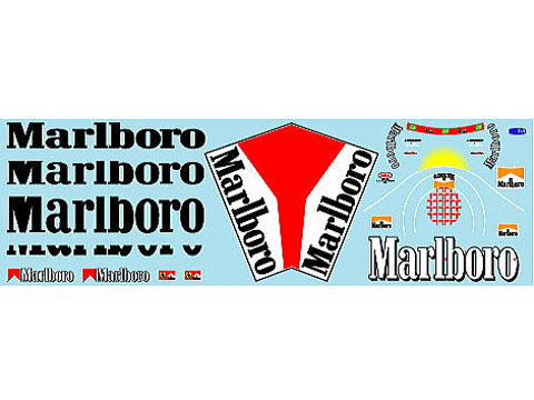 Museum collection D1006 1/20 Ferrari F2001 Marlboro Decal (Tamiya