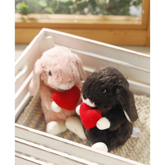 うさぎのぬいぐるみブティック ドキドキハートを抱っこする 「ハート