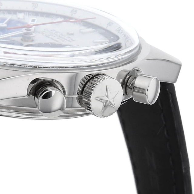 03.Z386.400/60.C843 シルバー ZENITH（ゼニス）クロノマスター