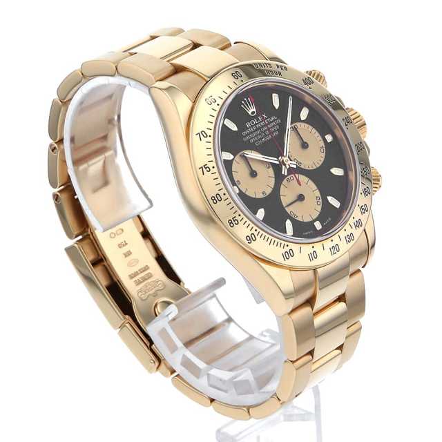116528 ブラック×ゴールド ROLEX（ロレックス）コスモグラフ デイトナ