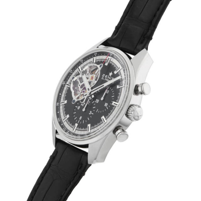 03.2040.4061/21.C496 ブラック ZENITH（ゼニス）エルプリメロ クロノ