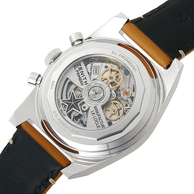 03.A384.400/3817.C855 ZENITH（ゼニス） クロノマスター リバイバル