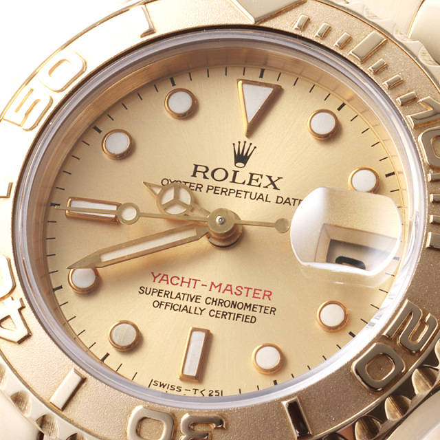 69628 シャンパン W番 ROLEX（ロレックス） ヨットマスター 中古