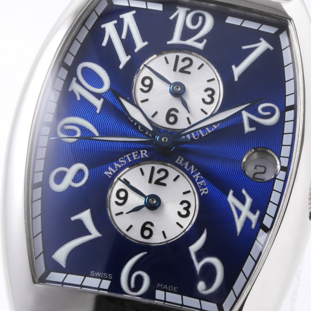 6850MB WG ブルー FRANCK MULLER（フランクミュラー）マスターバンカー