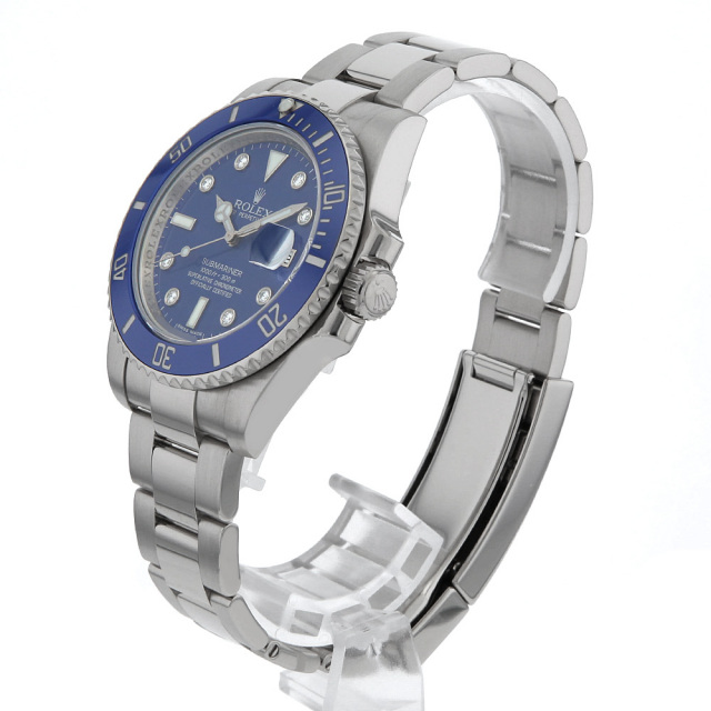 116619GLB ブルー ROLEX（ロレックス）サブマリーナ デイト 8Pダイヤ