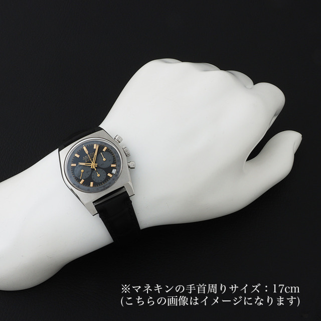 03.L384.400/27.C815 ブラック ZENITH（ゼニス）クロノマスター