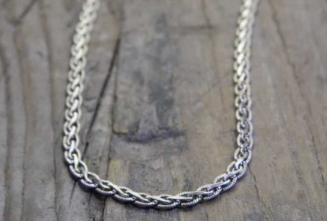 送料無料】Vintage Italy Silver 925 Necklace （N012) ヴィンテージ