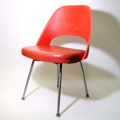 Knoll 72 Side Chair Orange