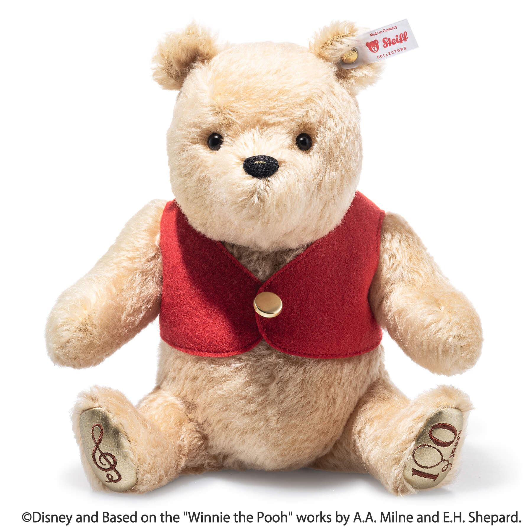 ディズニー くまのプーさん 100周年記念 | ドイツ最高級テディベアの