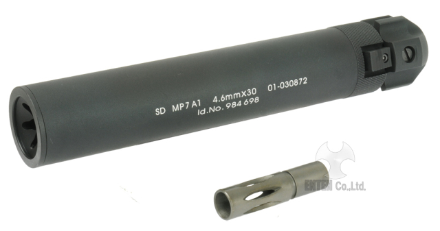 ANGRY GUN MP7 QDサイレンサーセット 12mm正ネジ (ダミーモデル) VFC