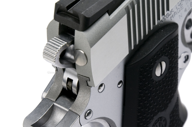 DETONATOR アルミCNCスライドセット マルイ V10 用 (BK/SV)