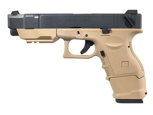 WE G26C Gen.3 Advance GBB TAN （グロック26 ガスブローバックガン