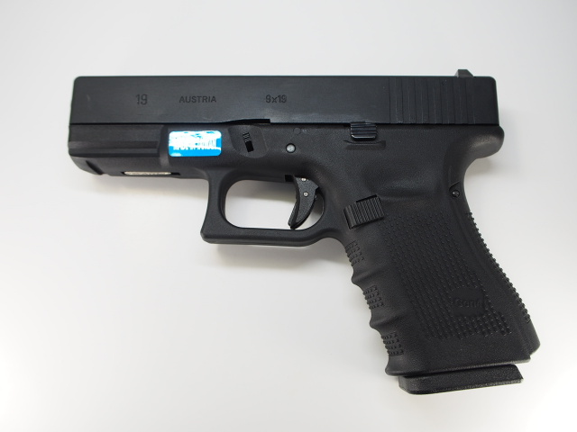 WE G19 Gen.4 GBB BK （グロック19 ガスブローバックガンシリーズ）