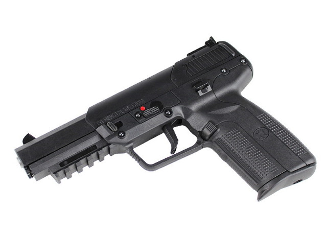CyberGun FN5-7 Tactical ガスブローバックピストル BK