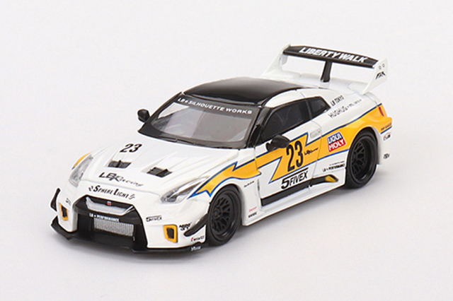 MINI GT 1/64 LB-Silhouette WORKS GT Nissan 35GT-RR バージョン1LB