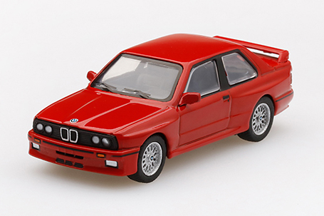 MINI GT 1/64 BMW M3(E30) ヘナレッド (左ハンドル）