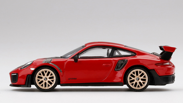 MINI GT 1/64 ポルシェ 911(991) GT2 RS レッド(左ハンドル)台湾限定