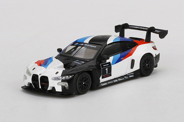 MINI GT 1/64 BMW M4 GT3 2021 プレゼンテーション(左ハンドル
