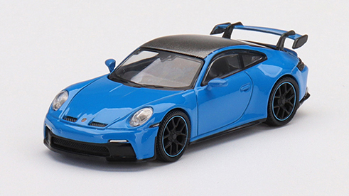 MINI GT 1/64 ポルシェ 911(992) GT3 シャークブルー(左ハンドル