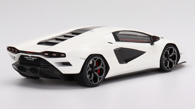 Top Speed 1/18 ランボルギーニ カウンタック LPI 800-4 Bianco