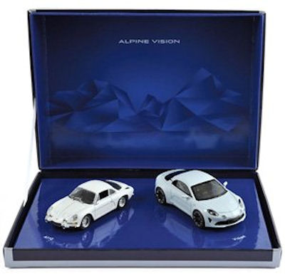 ノレブ 1/43 アルピーヌ A110 ＆ アルピーヌ ヴィジョン 2016 2台