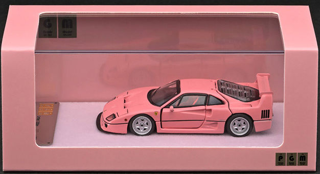 PGM 1/64 フェラーリ F40 （ピンク）