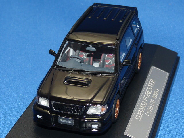 ハイストーリー 1/43 スバル フォレスター S/tb-STi 2000 （ブラック