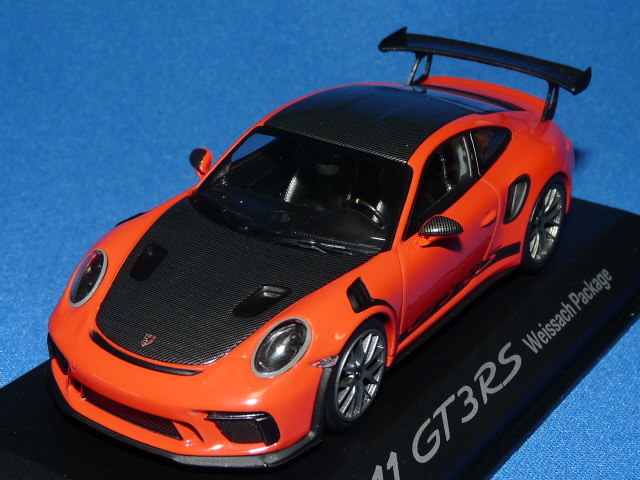 ミニチャンプス製 （ディーラー特注） 1/43 ポルシェ 911 (991/II) GT3