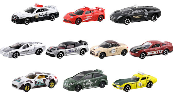 トミカ 1/64 トミカくじ 20 はたらくスポーツカーコレクション （10種