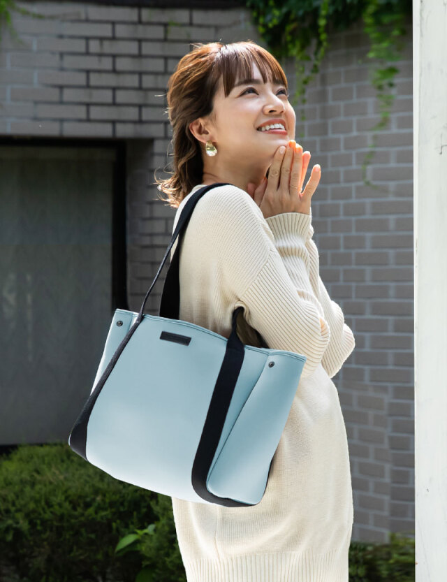 ネオプレーン素材トートバッグ 2点セット サコッシュ セット【SWEET