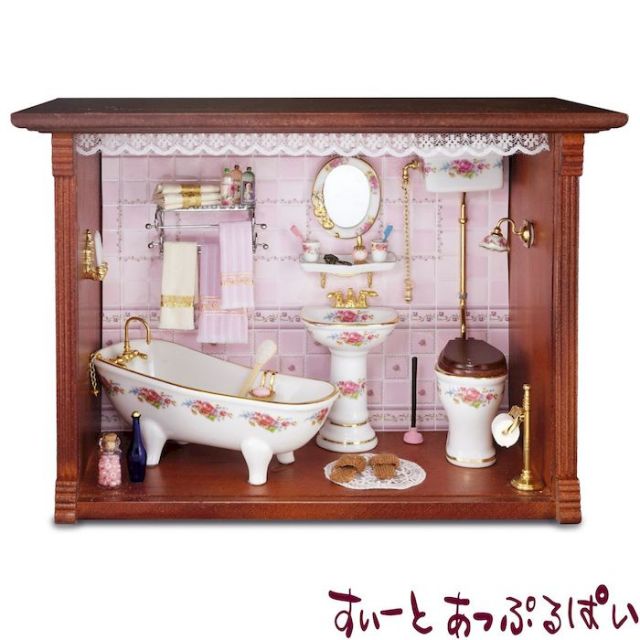 ロイターミニチュア】 ウォールピクチャーボックス ソーイングルーム