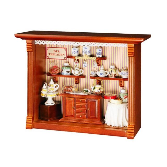 ロイターミニチュア】 ドールハウス ピクチャーボックス ティー