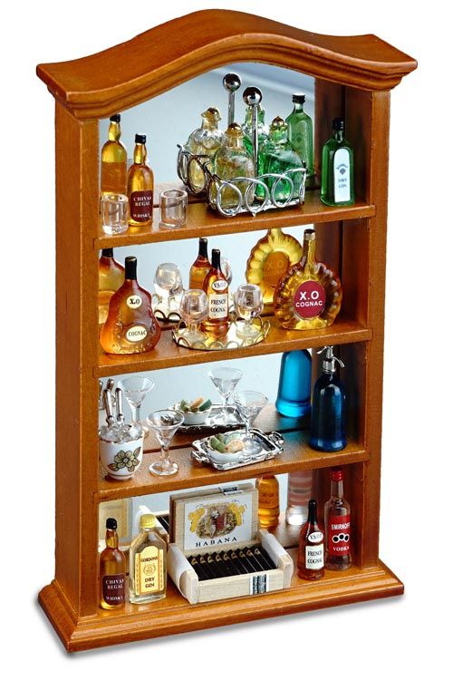 ロイターミニチュア】 バーキャビネット RP1715-5