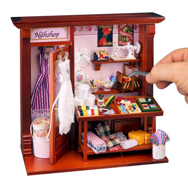ロイターミニチュア】 ドールハウス ソーイングショップ RP1794-6