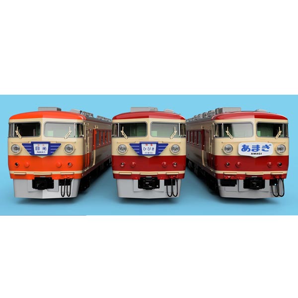 価格未定】天賞堂 55063 (HO)157系 準急色（非冷房）6両セット