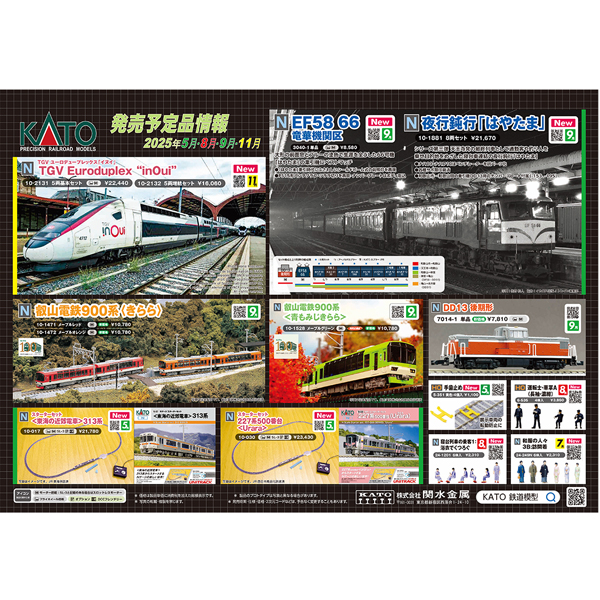 KATO 10-2131/10-2132 TGV Euroduplex 