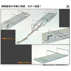 TOMIX 91016/91017 車両基地レールセット（基本セット/延長部